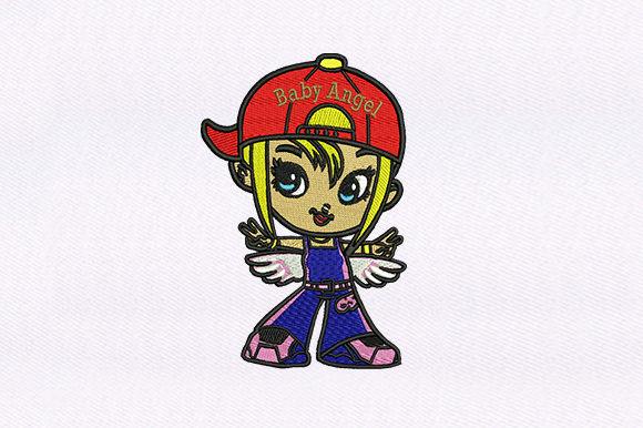 Baby Angel Girl: A Holiday Embroidery Review