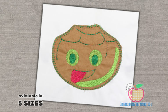 Coconut with the Pink Tongue Applique Review