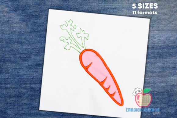 Fresh Orange Carrot Applique Review