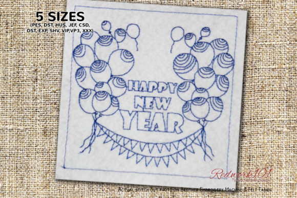 Review: New Year Party with Floating Balloons Design