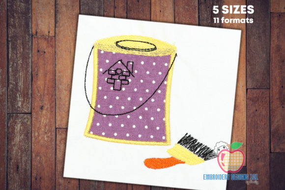 Review: Paint Can and the Paint Brush Applique
