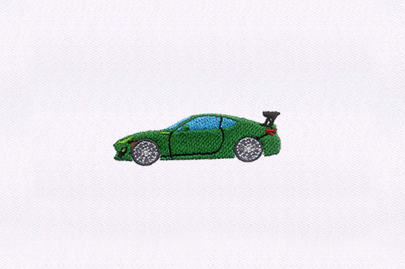 Reviewing Green Car Cap Design for Embroidery