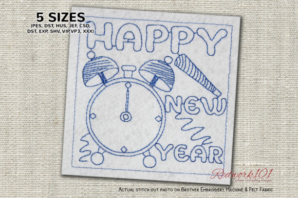 Reviewing Happy New Year Alarm Clock Redwork