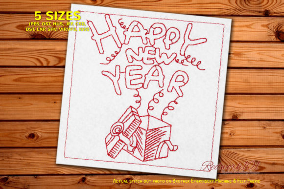 Reviewing Happy New Year Gift Box Unboxing Redwork