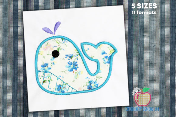 Whale with the Outline Applique: Seller Review